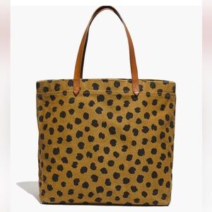 Madewell The Canvas Transport Tote in Painted Spots